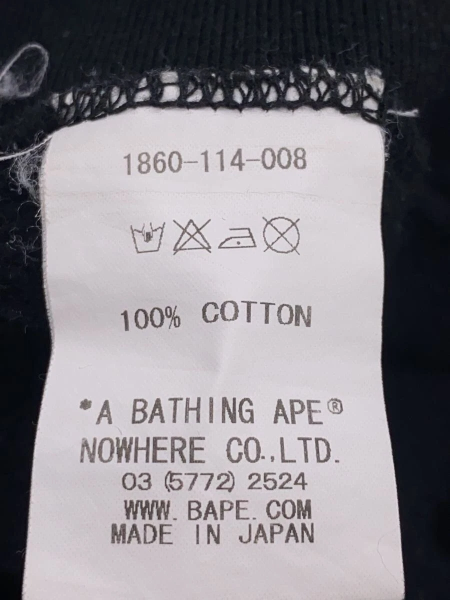 A BATHING APE (BAPE) Felpa con cappuccio BAPE A Bathing Ape M nera stampa cotone #ED AZA