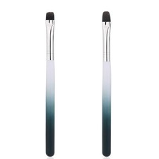 2pcs Nail Clean Up Brushes, French Tip Detail Remover as shown in the picture