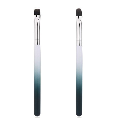 2pcs Nail Clean Up Brushes, French Tip Detail Remover as shown in the picture 