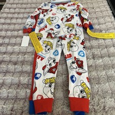 Nickelodeon Paw Patrol 4 Pc Cotton Pajamas Set Size 4 Mix  Match