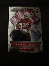 Wild Card 2021 Alumination NIL Emeka Egbuka ANBC-23 Football Card