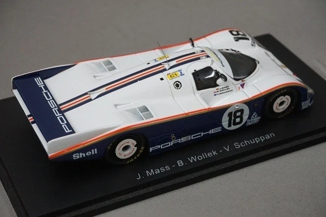 1:43 SPARK S0943 Porsche 962 C Le Mans 1987 #18 model car - Image 4 of 4