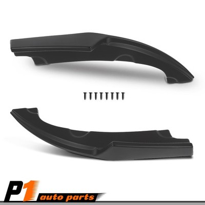 Fit For 2016-2021 Honda Civic Sedan Add-On Rear Bumper Side Skirt Lip Splitter