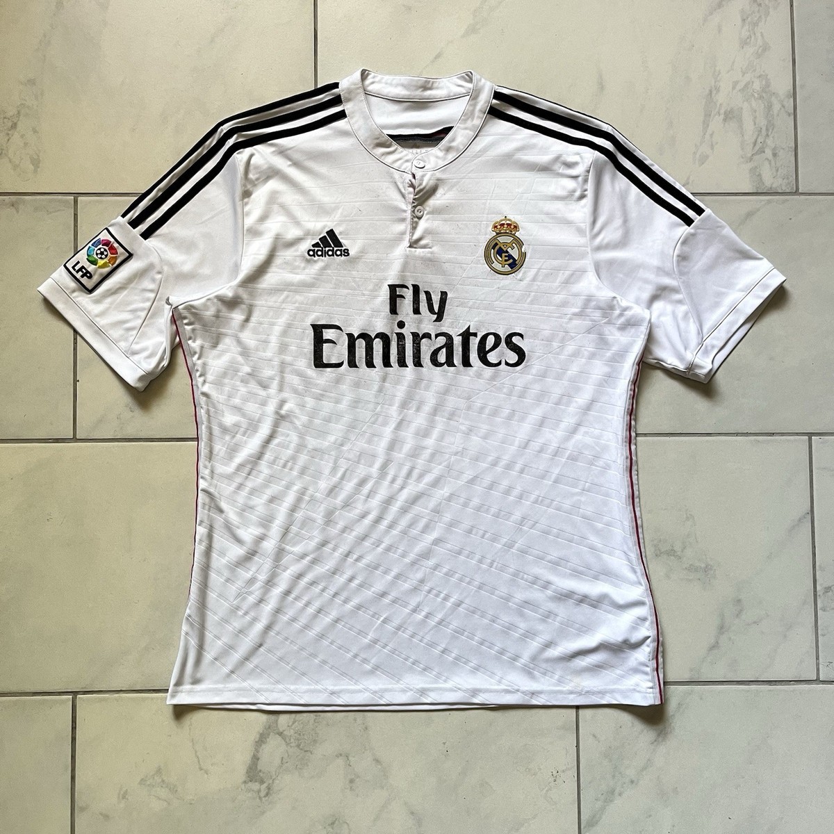 Adidas Real Madrid Jersey Extra Large Mens Athletic Fit