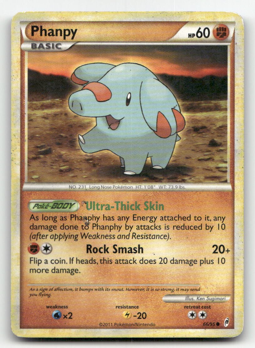 Phanpy 66/95 Pokemon HP