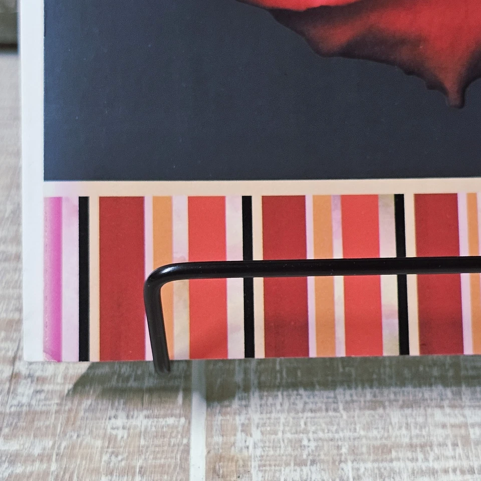 Anniversary Greeting Card Love Black Red Rose Poetry Leanin Tree - Image 3 of 4