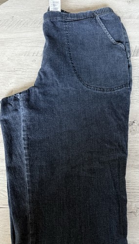 Just My Size Women’s Plus Size Stretch 2 Pocket Dark Wash Jeans Size 2X P - Picture 4 of 9