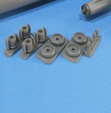 C-141 Starlifter. Engines Detailing sets (for Roden) 1:144 Resin & Photoetch