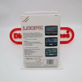 NES Nintendo Game LOOPZ / LOOPS - NEW & Factory Sealed with Authentic H-Seam!