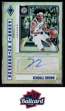 2023-24 Panini Phoenix #PA-KBI Kendall Brown Phoenix Autographs
