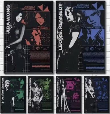 Resident Evil Poster (40x60cms) Resident Evil Poster 