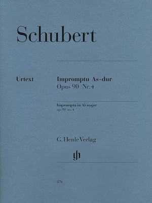 Franz Schubert Impromptu A Flat Major Op. 90 D 899 Piano Solo