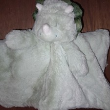 Baby Dinosaur Blanky Dinosaur Security Light Green Blanket