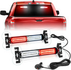 Emergency Strobe Traffic Advisor Light Bar: 40Led Dash Safety Warning Flashing