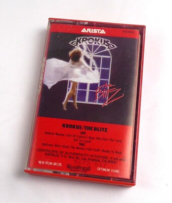 Musikkassette - KROKUS - The Blitz -  Tape MC