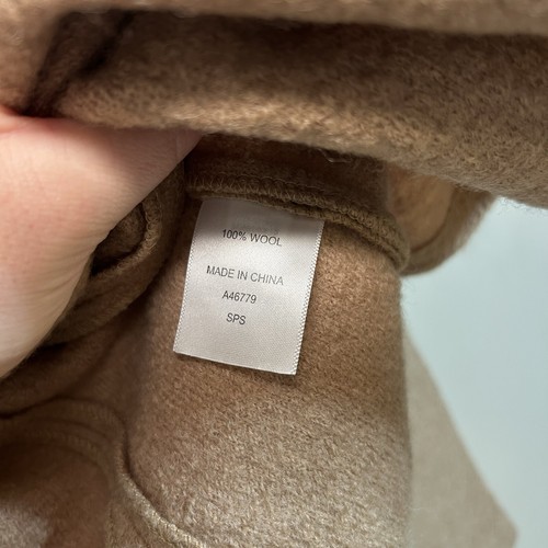 Appleseeds Camel Boiled Wool Jacket Size SPS Blazer Coat - Picture 6 of 10