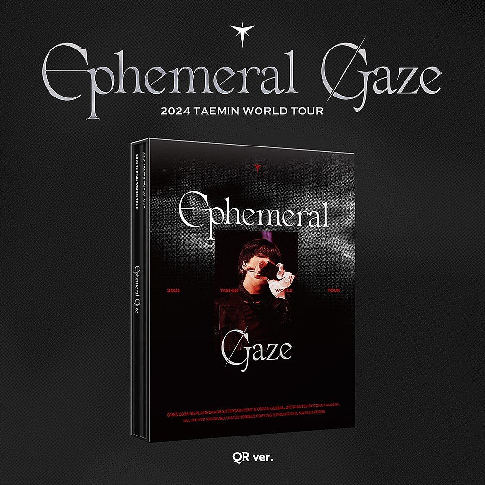 帯付き yet water contract レアCD TAEMIN WORLD TOUR [EPHEMERAL GAZE] IN INCHEON QR / QR+Book+Poster+