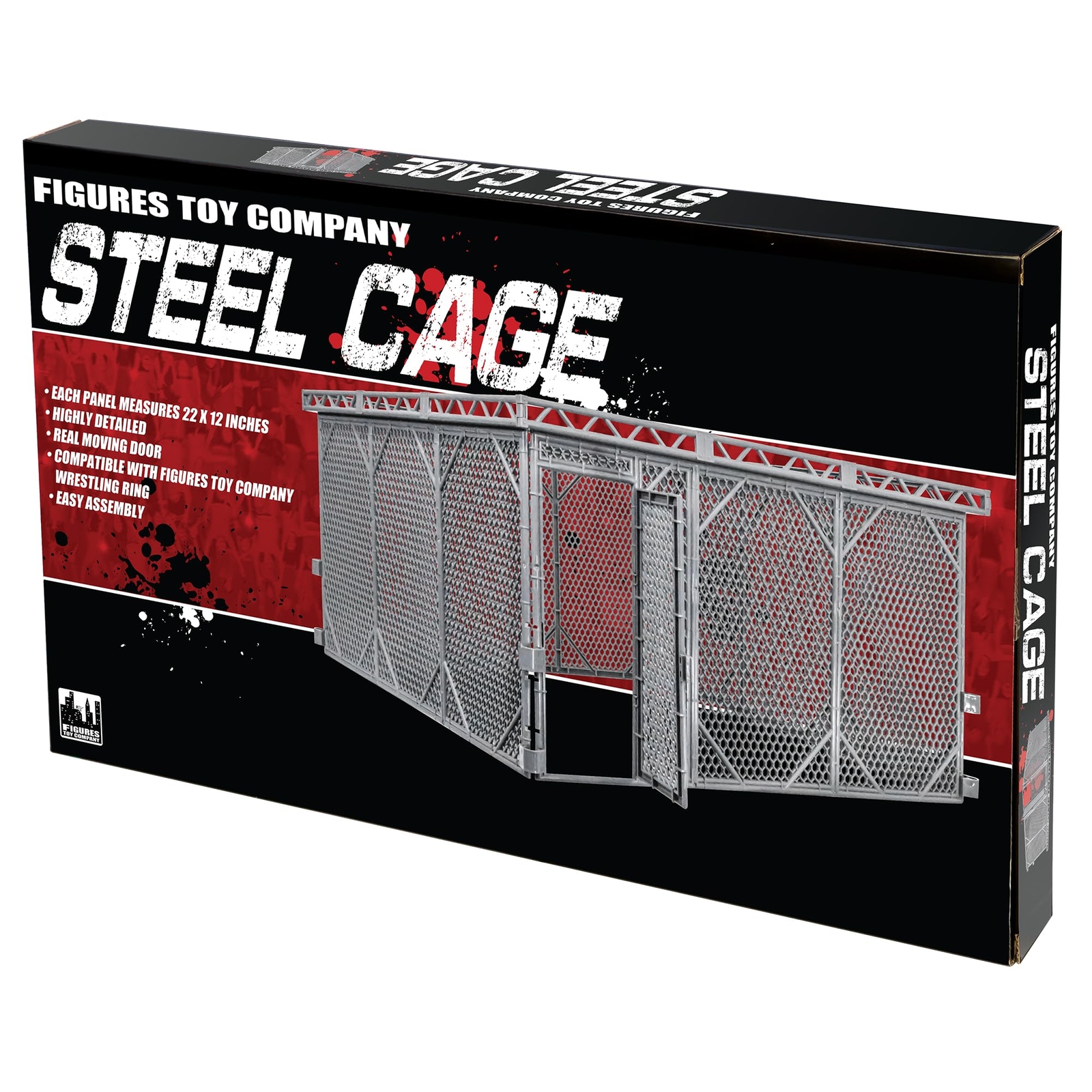 Figures Toy Company Ring Steel Cage Playset [Ring Not Included]
