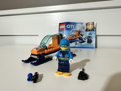 LEGO City 60190 Arctic Ice Glider 100% Complete With Manual