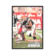 Aaron Shea 2001 Fleer Ultra #30 Cleveland Browns Football Card NM