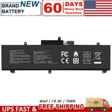   C41N1837 Battery For ASUS ROG Zephyrus G15 GA502 M15 GU502G S15 GX502 76Wh US