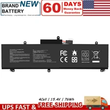 ✅C41N1837 Battery For ASUS ROG Zephyrus G15 GA502 M15 GU502G S15 GX502 76Wh US