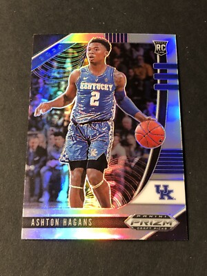 2020-21 Panini Prizm Draft Picks Prizms Silver #39 Ashton Hagans RC ROOKIE