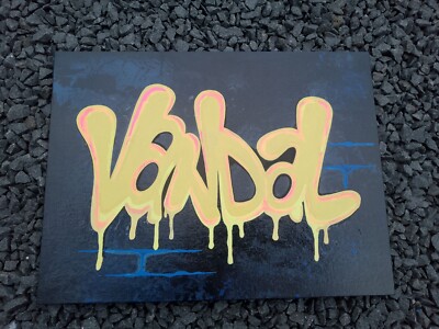 Bukshe Original Graffiti Street Art Banksy Kaws Etc