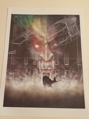 DC COMIC MINI POSTER 10.25''X14'' COMIC BOOK COVER ART BATMAN JOKER ARKHAM ASYLUM