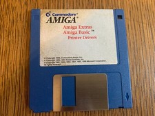 AMIGA EXTRAS BASIC PRINTERS AMIGA 3.5" INCH FLOPPY S TESTED EXCELLENT COND