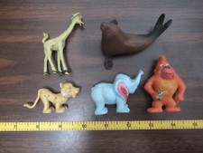 MARX and others miniatures lot of 5 funny animals