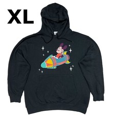 Walt Disney World Play in the Park Mickey Mouse Astro Orbiter Hoodie Adult XL