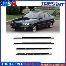 For 1995-02 Toyota For Corolla Door Weatherstrip Window Moulding Trim Seal Belt