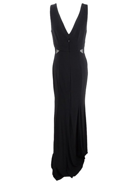 xscape illusion mermaid cocktail dress