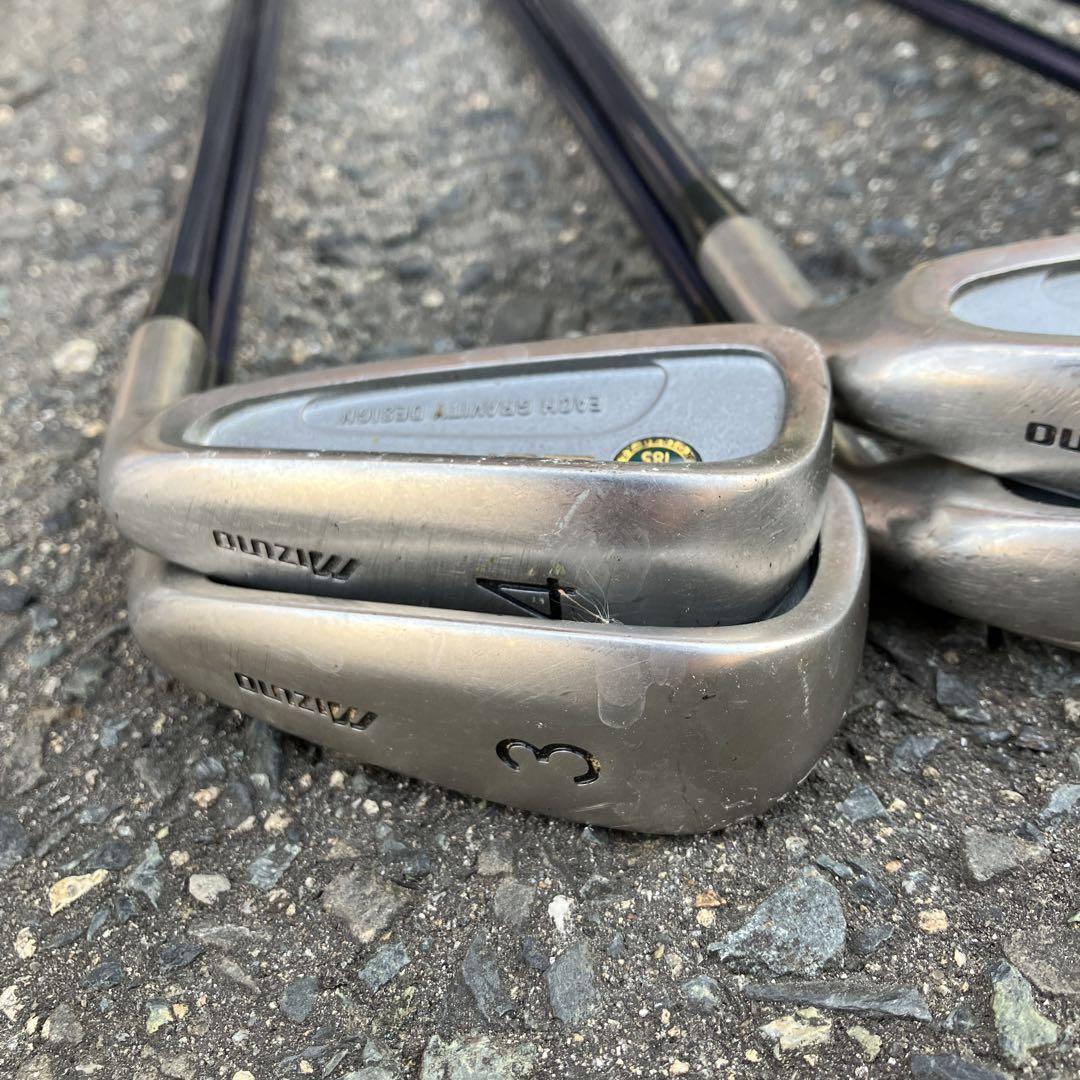 MIZUNO Iron ZEPHYR Flex 7 10 Piece Set 3.4.5.6.7.8.9.S.F.P