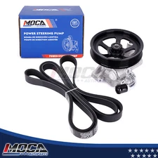 Power Steering Pump Serpentine Belt for 13-17 Enclave Traverse Equinox Acadia