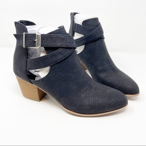 fergalicious snakeskin booties