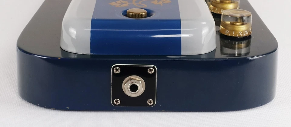 Gibson Century 1950 6 cuerdas vintage regazo acero azul verde con estuche original Foto 4 de 4