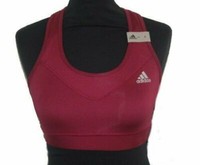 S4 Sport Bh Techfit Bra Solid Weinrot Rot Adidas BQ0836 AS4011 Gr. Xs 34 Neu
