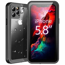 Waterproof iPhone 11 XI Pro Case,Built-in Screen Rugged Heavy Duty Full Body Sho