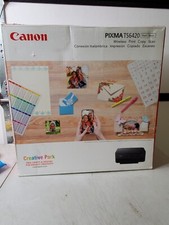 Canon PIXMA TS6420 Wireless Inkjet All In One Printer Black. Open Box.