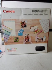 Canon PIXMA TS6420 Wireless Inkjet All In One Printer Black. Open Box. 
