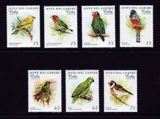 UNUSED: CARIBBEAN #3848-54. FINE-VERY FINE NH OG. SCV $5.60