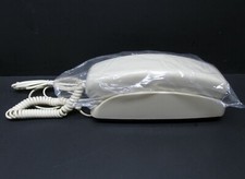 Trim Line Push Button Phone, Almond, Randix TL-1100, NEW in Box