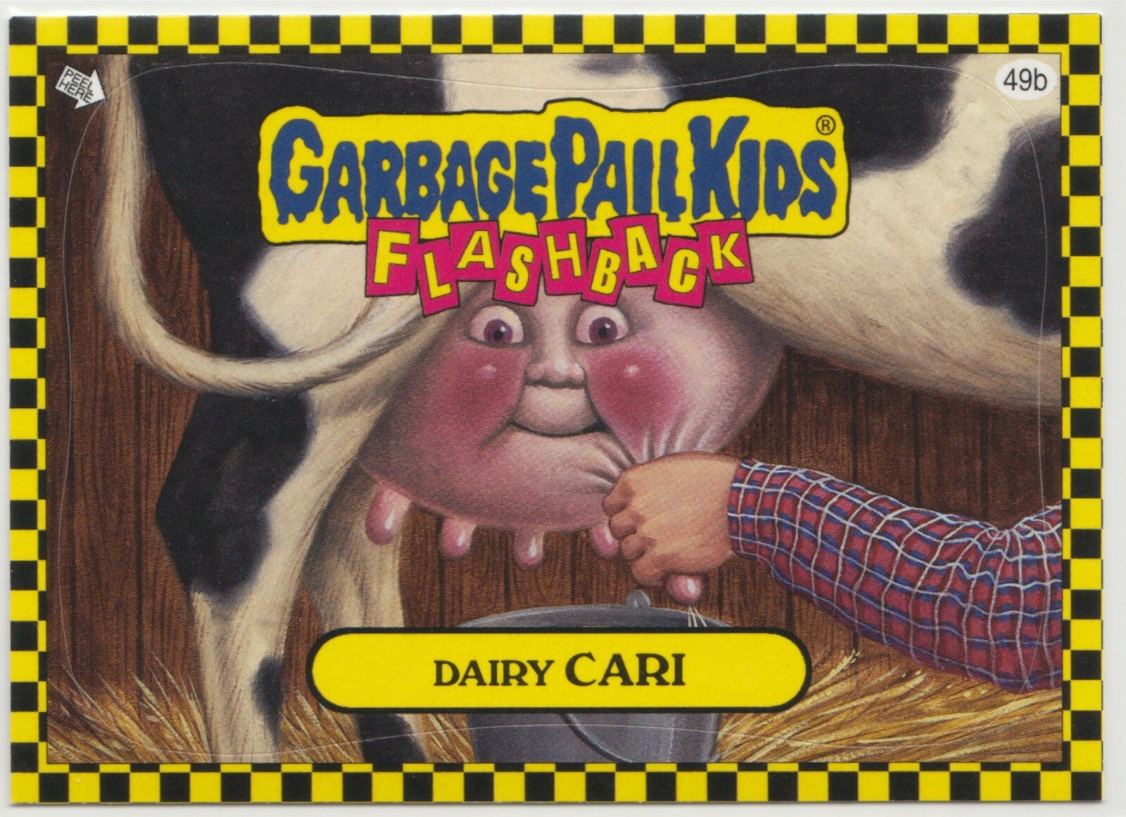 Dairy Cari #49b Garbage Pail Kids 2010 Flashback Series 1 FB1 GPK