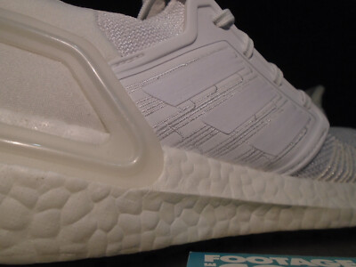 2020 ADIDAS ULTRA BOOST 20 TRIPLE WHITE CLOUD WHITE BLACK EF1042 7