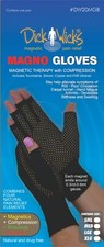 Dick Wicks Magno Gloves Compression Warmth Magnetic Therapy FAR infrared Pair 
