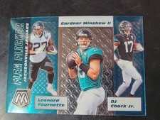 2020 Panini Mosaic Football Flea Flicker #FF10 Fournette Minshew Chark Jr