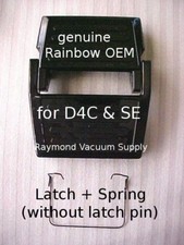 replace R8063 2 water basin//pan latches+pins+springs for Rainbow vacuum e,e2
