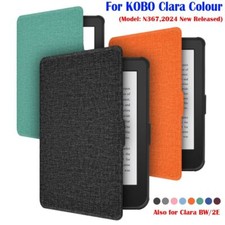 Auto Sleep/Wake 6 inch eReader Case TPU Funda for KOBO Clara Colour/BW 2024